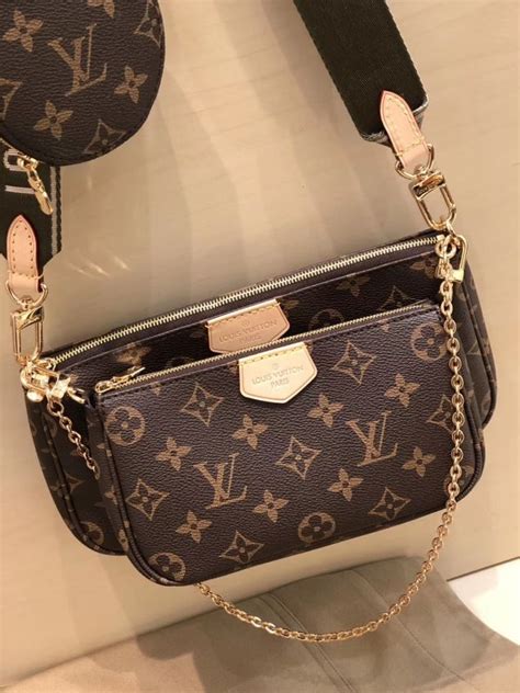 louis vuitton multi pochette accessoires monogram khaki dupe